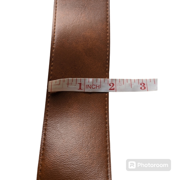 Brown Belt with Square Buckle. - Picture 8 of 10